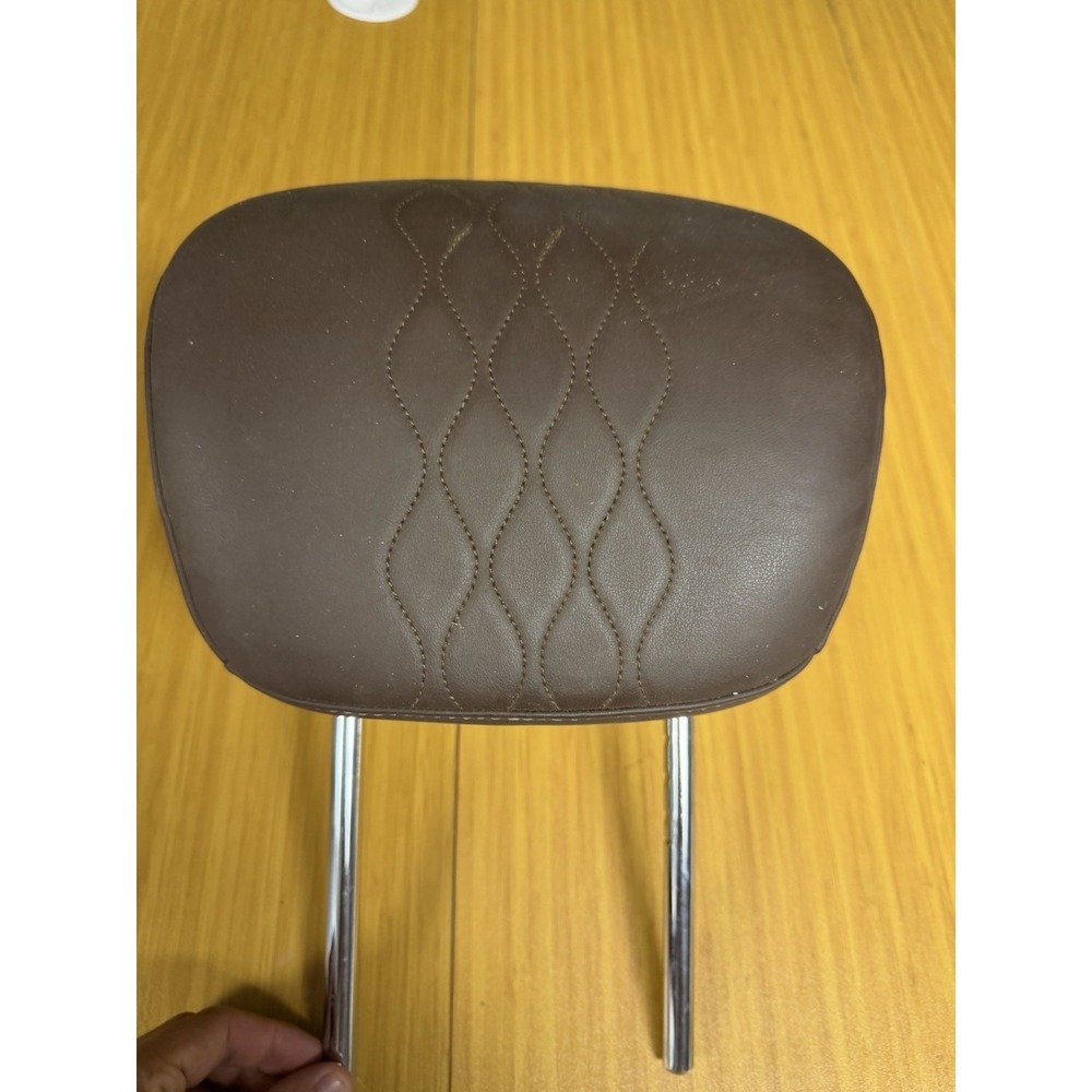 ONE DARK BROWN Infiniti QX80 2015 Headrest Head Rest LEATHER